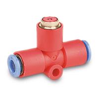 keb08 SMC Push Button Pneumatic Relay Pressure Release Valve KE Series, One-touch Fitting 8 mm, 2.5mm, III B