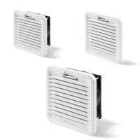 7f2081202055 Finder 7F Series Filter Fan, 120 V ac, AC Operation, 55m³/h Filtered, 55m³/h Unimpeded, IP54, 155 x 155mm