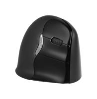 bneevr4bb Evoluent BNEEVR4BB 6 Button Wireless Vertical Laser Mouse Black, Dark Grey