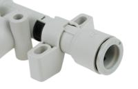 zh13dla-08-10-10 SMC Vacuum Generator, 1.3mm nozzle , -48kPa 78L/min, ZH series