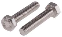 520-093 RS PRO Stainless Steel, Hex Bolt, M5 x 25mm