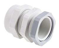 z6102100r SIB WADI-TEC Series Grey PA 6 Cable Gland, PG21 Thread, 11.5mm min., 18mm max., IP68