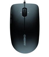 jm-0600-2 CHERRY MC 2000 3 Button Wired Optical Mouse Black