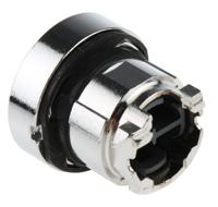 zb4ba5 Schneider Electric Harmony XB4 Series Yellow Momentary Push Button Head, 22mm Cutout, IP66, IP67, IP69K