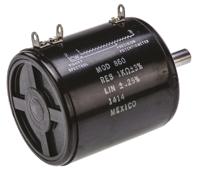 860b1102 Vishay 860 1kΩ Rotary Potentiometer 10-Turns 1-Gang Panel Mount, 860B1102