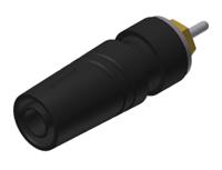 972360700 Hirschmann Test & Measurement Black Female Banana Socket, 4 mm Connector, Solder Termination, 24A, 1000V ac/dc, Gold