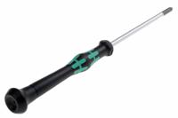 05118032001 Wera Pozidriv Precision Screwdriver, PZ1 Tip, 80 mm Blade, 177 mm Overall