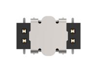 5-2267440-5 TE Connectivity 5-2267440 Series Vertical Board Mount PCB Socket, 10-Contact, 2-Row, 1mm Pitch, Surface Mount