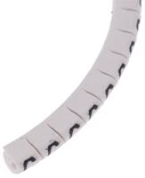 901-10403 HellermannTyton Helagrip Slide On Cable Marker, Black on White, Pre-printed "C", 1 → 3mm Cable,