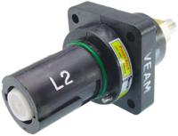 npdft-2-bk-l-t6 ITT Cannon, Veam Powerlock Black Panel Mount Industrial Power Socket, Rated At 660A, 1.0 kV