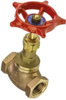 110007 Pegler Yorkshire Bronze Globe Valve , 1/2 in BSPT 32 bar