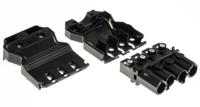 9294430531 Wieland GST18i4 Series Mini Connector, 4-Pole, Male, Cable Mount, 20A, IP40