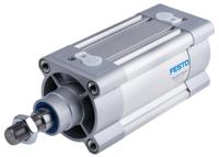 dsbc-80-80-ppva-n3 Festo Pneumatic Piston Rod Cylinder - 1383336 80 mm Bore, 80 mm DSBC Series, Double Acting Acting