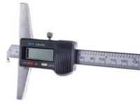 136-8093 RS PRO 150mm Imperial & Metric Depth Gauge, Stainless Steel