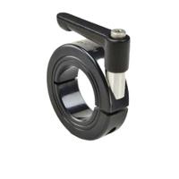lv-mcl-25-f Ruland Shaft Collar, One Piece, Quick Clamp, Bore 25mm, OD 45mm, W 15mm, 1215 Lead-Free Carbon Steel