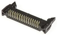 t816134a1r101ceu Amphenol Communications Solutions T816 Series Right Angle Through Hole PCB Header, 34 Contact(s), 2.54 mm Pitch, 2 Row,