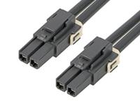 216400-1022 Molex 2 Way Female Mega-Fit to 2 Way Female Mega-Fit Wire to Board Cable, 300mm