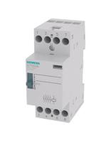 5tt5030-8 Siemens SENTRON 5TT INSTA Contactor, 24 V ac/dc Coil, 4-Pole, 25 A, 4NO, 400 V ac