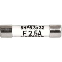 80205076g Schurter 6.3A F Ceramic Cartridge Fuse, 6.3 x 32mm