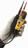 fluke-t150 Fluke T150, LCD Voltage tester, 690V, Continuity Check, Battery Powered, CAT III 690V With RS Calibration