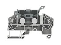 1snk708410r0000 Entrelec 1SNK708410R0000 1SNK7084 Series Grey, 0.5 – 6mm², 1-Level, Spring Termination, Fused