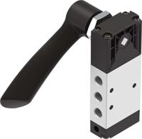 vhef-hs-b52-g18 Festo Lever 5/2 Pneumatic Manual Control Valve VHEF Series, G 1/8, 1/8in, 4165863