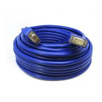 104-242-220 Van Damme Male VGA to Male VGA Cable, 20m Blue