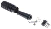 110-2826 RS PRO 5 Pole Din Plug, DIN 45322, 2A, 34 V ac/dc, Male, Cable Mount