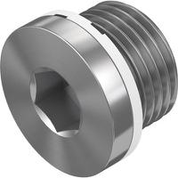 b-12 Festo 1/2 in Male Galvanised Steel Blanking Plug