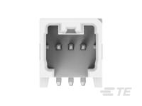 2355091-3 TE Connectivity MICRO CT Series Straight Board PCB Header, 3 Contact(s), 1.2 mm Pitch, 1 Row, Shrouded
