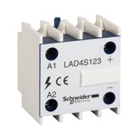 lad4s123 Schneider Electric LAD4 Contactor, 1 NO/1 NC, 690V
