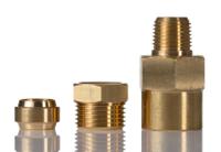 221250518 Norgren ENOTS Series Straight Threaded Adaptor, R 1/8 Male to Push In 5/16 in, Threaded-to-Tube Connection Style