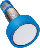 um30-215111 UM30 Series Ultrasonic Barrel-Style Ultrasonic Sensor, M30 x 1.5, 600 - 6000 mm Detection, PNP Output, 9 → 30 V
