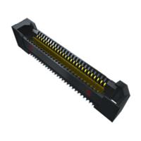 qrf8-026-01-l-ra-gp-tr Samtec QRF8 Series Right Angle Surface Mount PCB Socket, 52-Contact, 2-Row, 0.8mm Pitch, Solder Termination