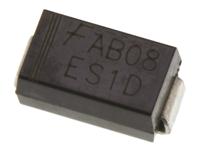 es1d onsemi 200 V 1 A Diode Switching 2-Pin DO-214AC ES1D