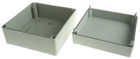 74042301 Spelsberg AK Compact Range Series Grey Polystyrene Enclosure, IP65, Grey Lid, 200 x 200 x 113.4mm