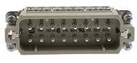 09200162612 HARTING Heavy Duty Power Connector Insert, 16A, Male, Han A Series, 16 Contacts