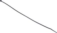 811-1599 RS PRO Cable Tie, Heat Stabilised, 292mm x 3.6 mm, Black Nylon, Pk-100