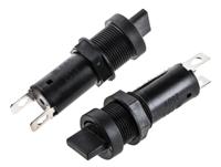 00313911 Schurter 10A Panel Mount Fuse Holder for 5 x 20mm Fuse, 1P, 250V ac