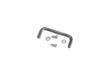 1427d Hammond Chrome Chrome Steel Drawer Handle 19 mm Height, 50mm Width, 5mm Length
