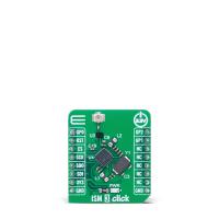 mikroe-6066 MikroElektronika ISM 3 Click S2-LP Module FSK, GFSK, GMSK, LoRa, MSK, OOK Add On Board for mikroBUS 433MHz MIKROE-6066