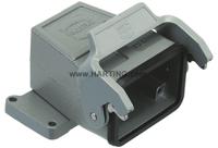 19300060716 HARTING Han B Heavy Duty Power Connector Hood, M25 Thread, Top Entry