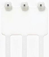 7tag009510r0061-ty546mt Thomas & Betts Cable Ties, 184.15mm x 4.83 mm, Natural Nylon, Pk-100