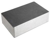 1590d Hammond 1590 Series Natural Die Cast Aluminium Enclosure, IP54, Natural Lid, 187.75 x 119.5 x 52mm