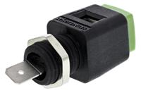 esd-498-gn Schutzinger Green Terminal Post, 33 V ac, 70V dc, 16A