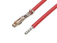 2174912215 Molex Female iGrid to Pigtail Crimped Wire, 450mm, 24AWG, Red