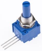 91a1a-b28-e17l Bourns 91 25kΩ Rotary Potentiometer 1-Gang, Panel Mount (Through Hole), 91A1A-B28-E17L