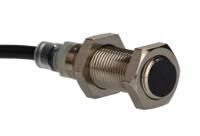 e2b-m12ks04-wp-c1-2m Omron Inductive Threaded Barrel Proximity Sensor, M12, 4 mm Detection, NPN NO, 12 → 24 V dc