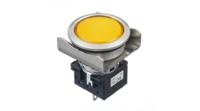 lb6mp-1t04y Idec, LB, Panel Mount Yellow LED Pilot Light, IP65, Round, 24V