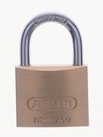 xr0060hb55k2 ABUS Key Weatherproof Brass, Steel Padlock, Keyed Alike, 8mm Shackle, 50mm Body